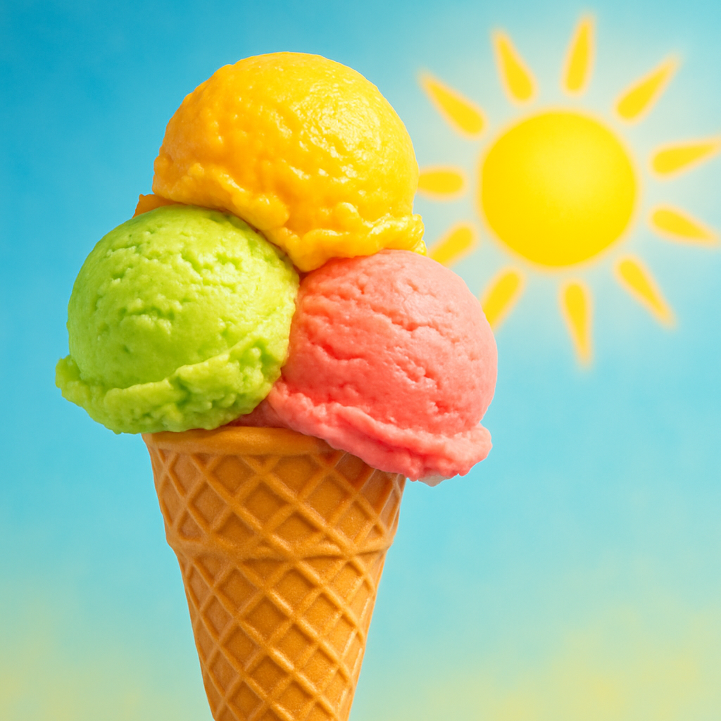 Glace délicieuse